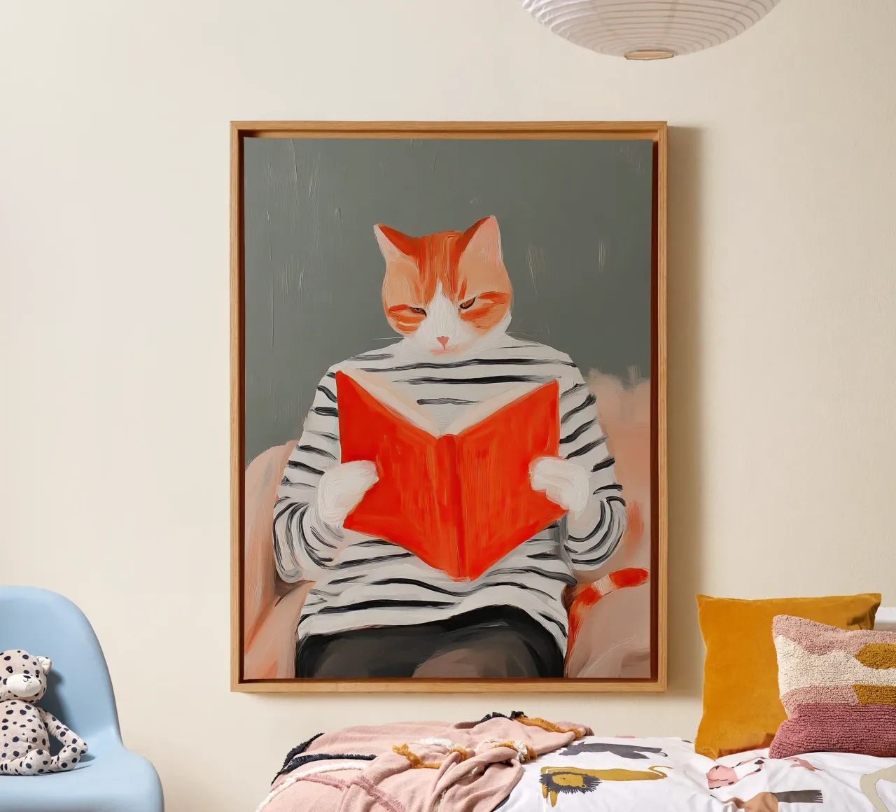 Nothing Explained It canvas by Chic Creatures