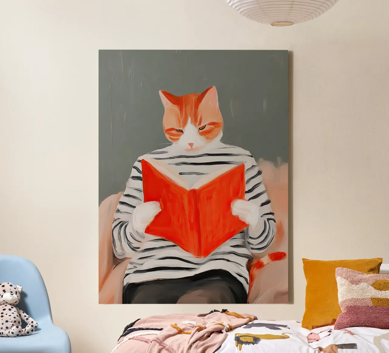 Nothing Explained It canvas by Chic Creatures