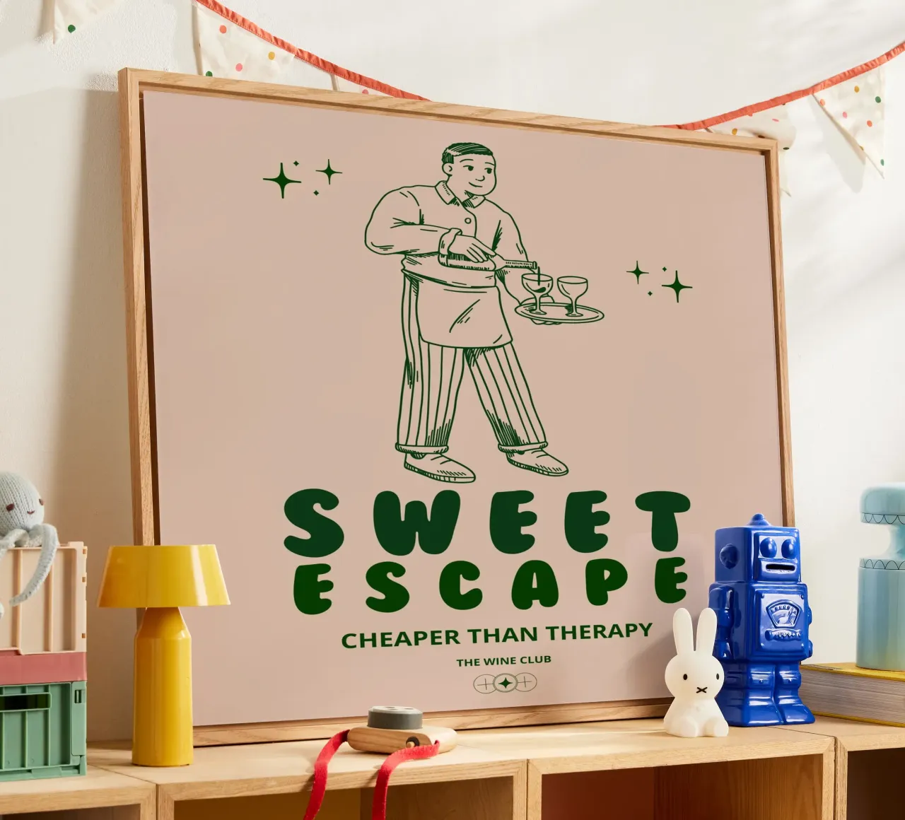 SWEET ESCAPE plexiglass da THE WINE CLUB