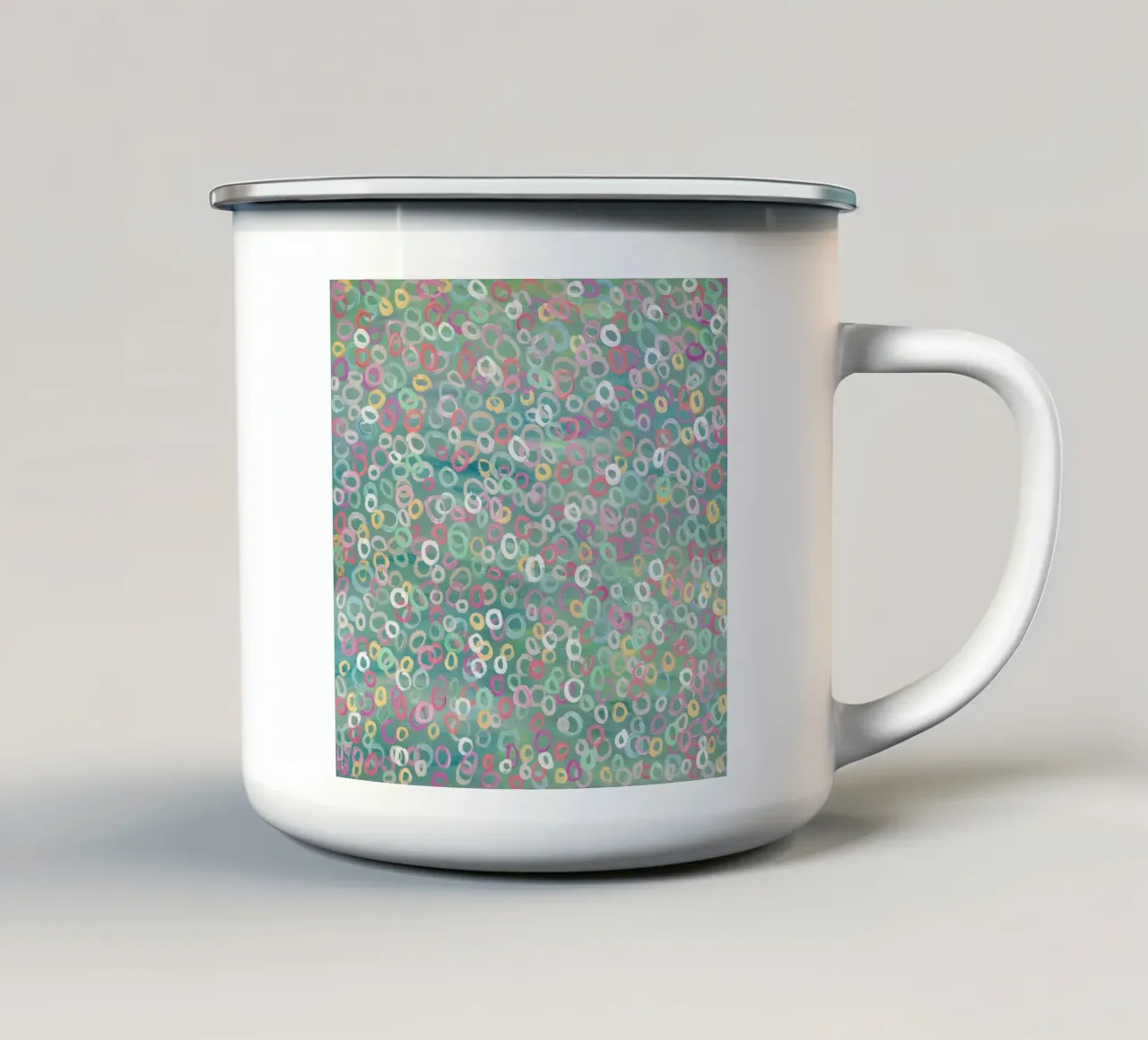 Molecole sane tazza in smalto da Helen Joynson
