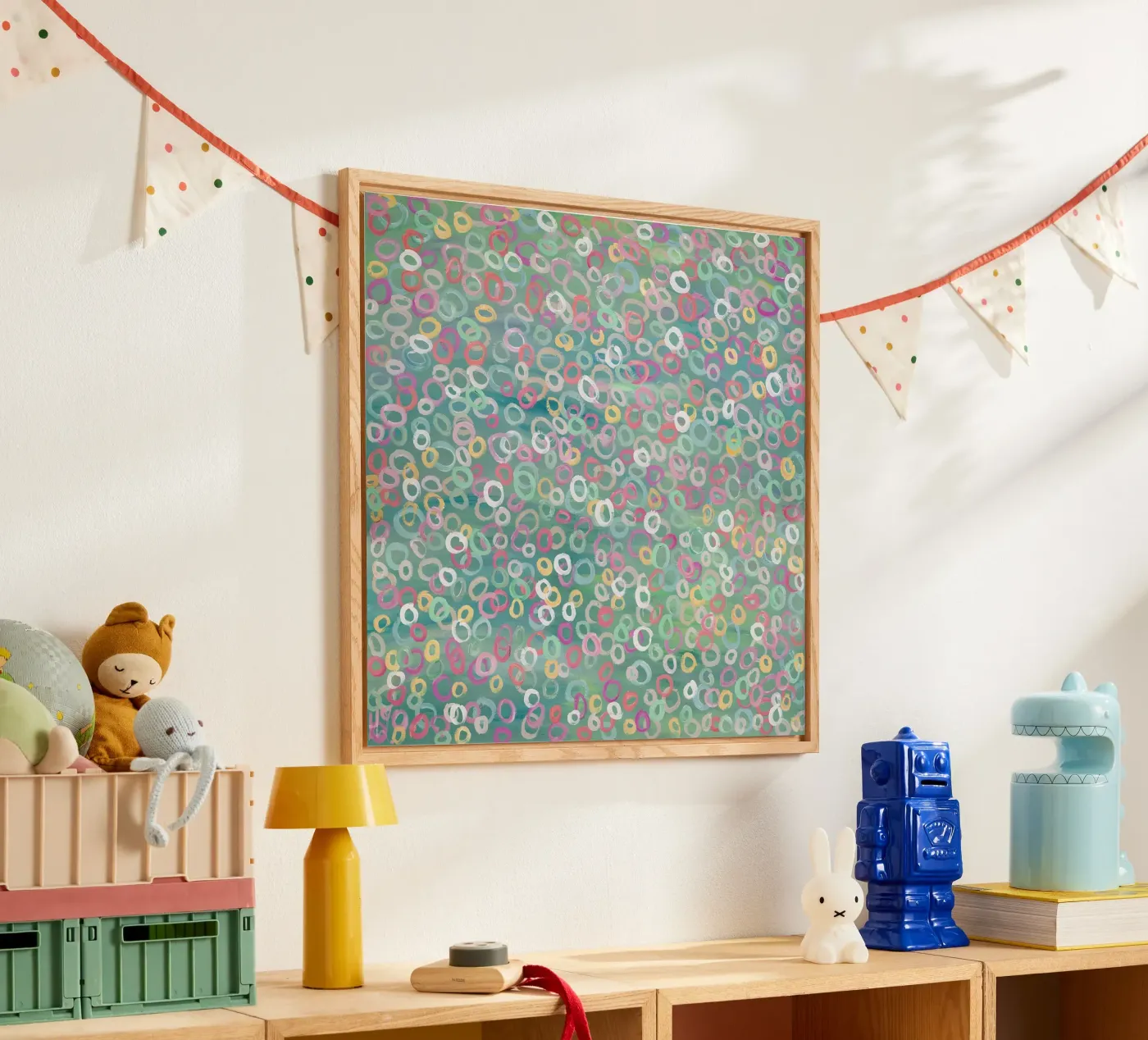 Healthy Molecules plexiglass da Helen Joynson