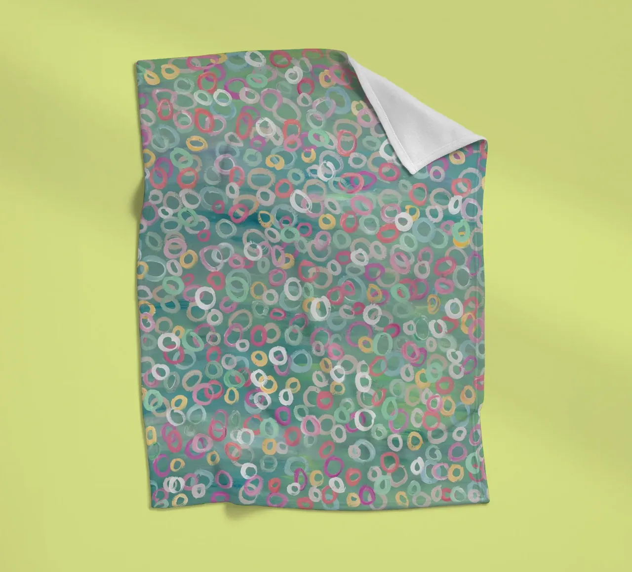 Molecole sane coperta in pile da Helen Joynson