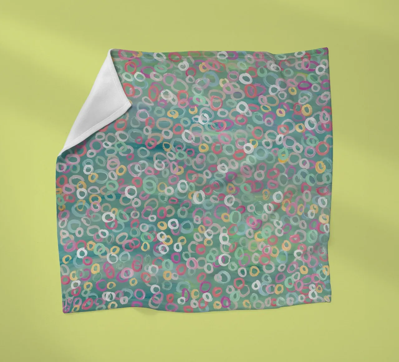 Molecole sane coperta in pile da Helen Joynson