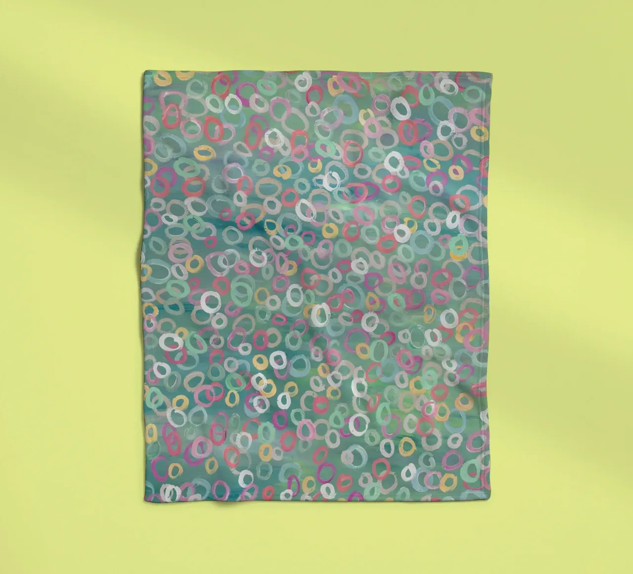 Molecole sane coperta in pile da Helen Joynson
