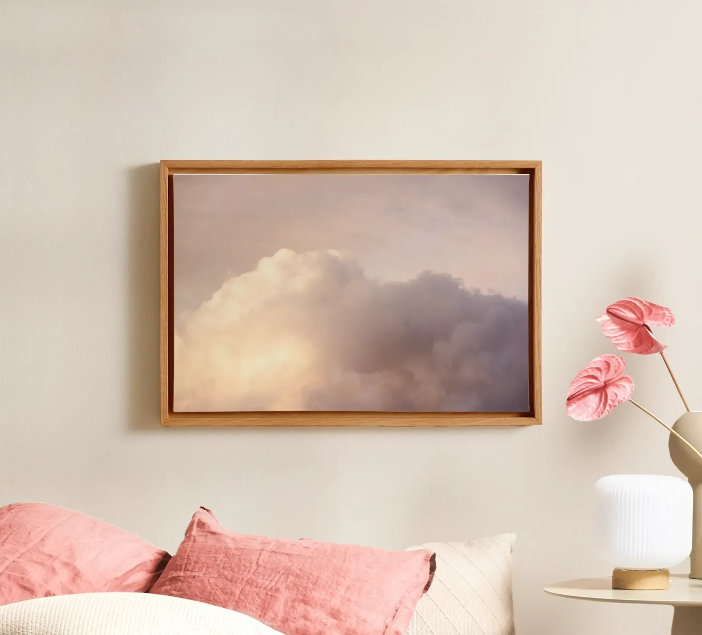 Candy Clouds canvas by Mareike Böhmer Photography