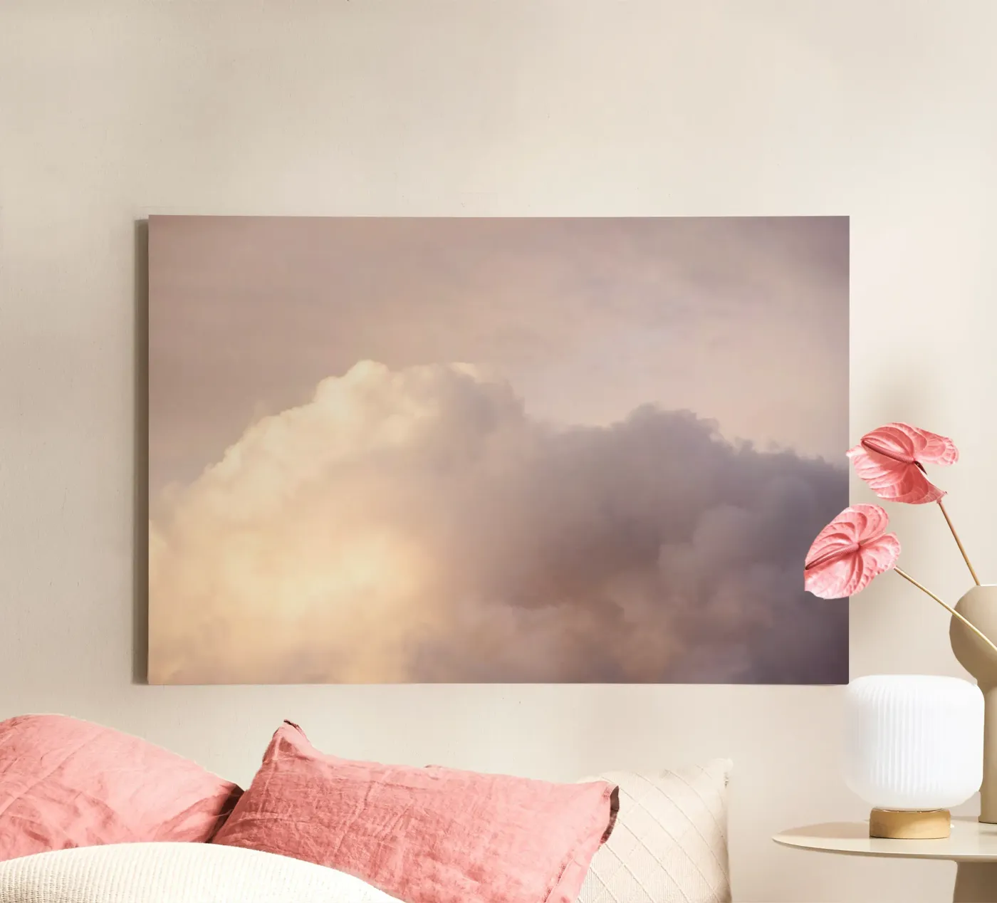 Candy Clouds canvas by Mareike Böhmer Photography