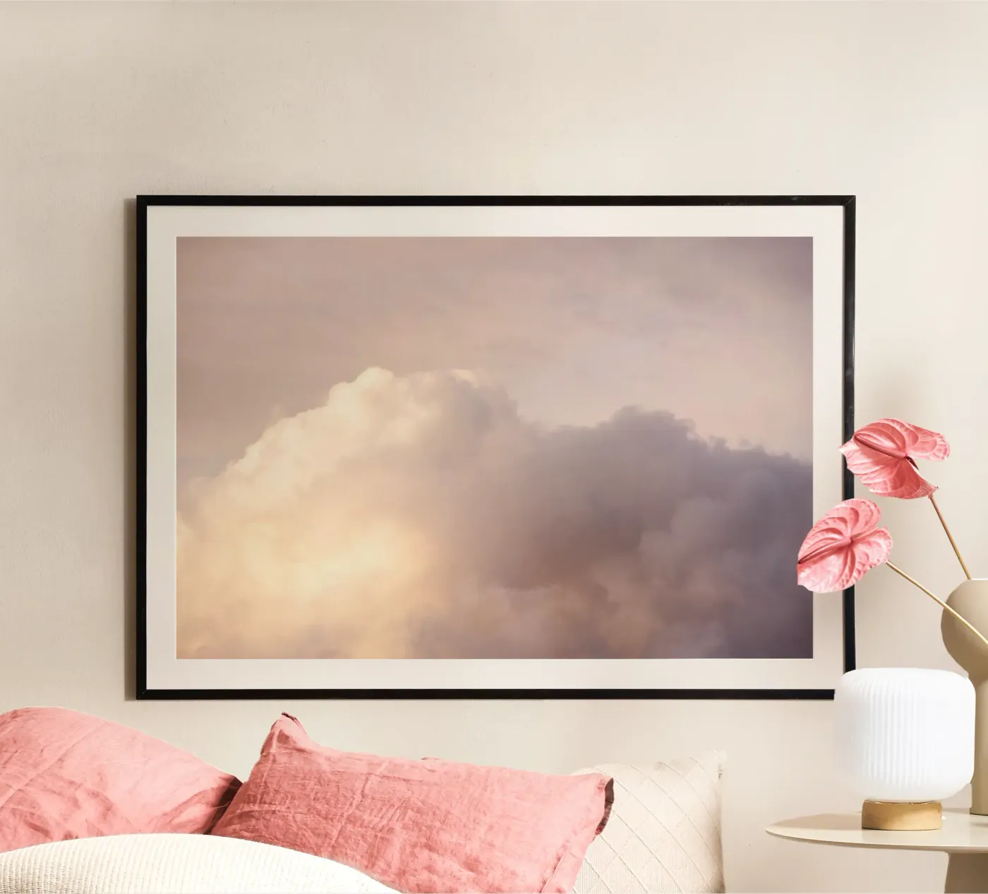 Candy Clouds Poster von Mareike Böhmer Photography