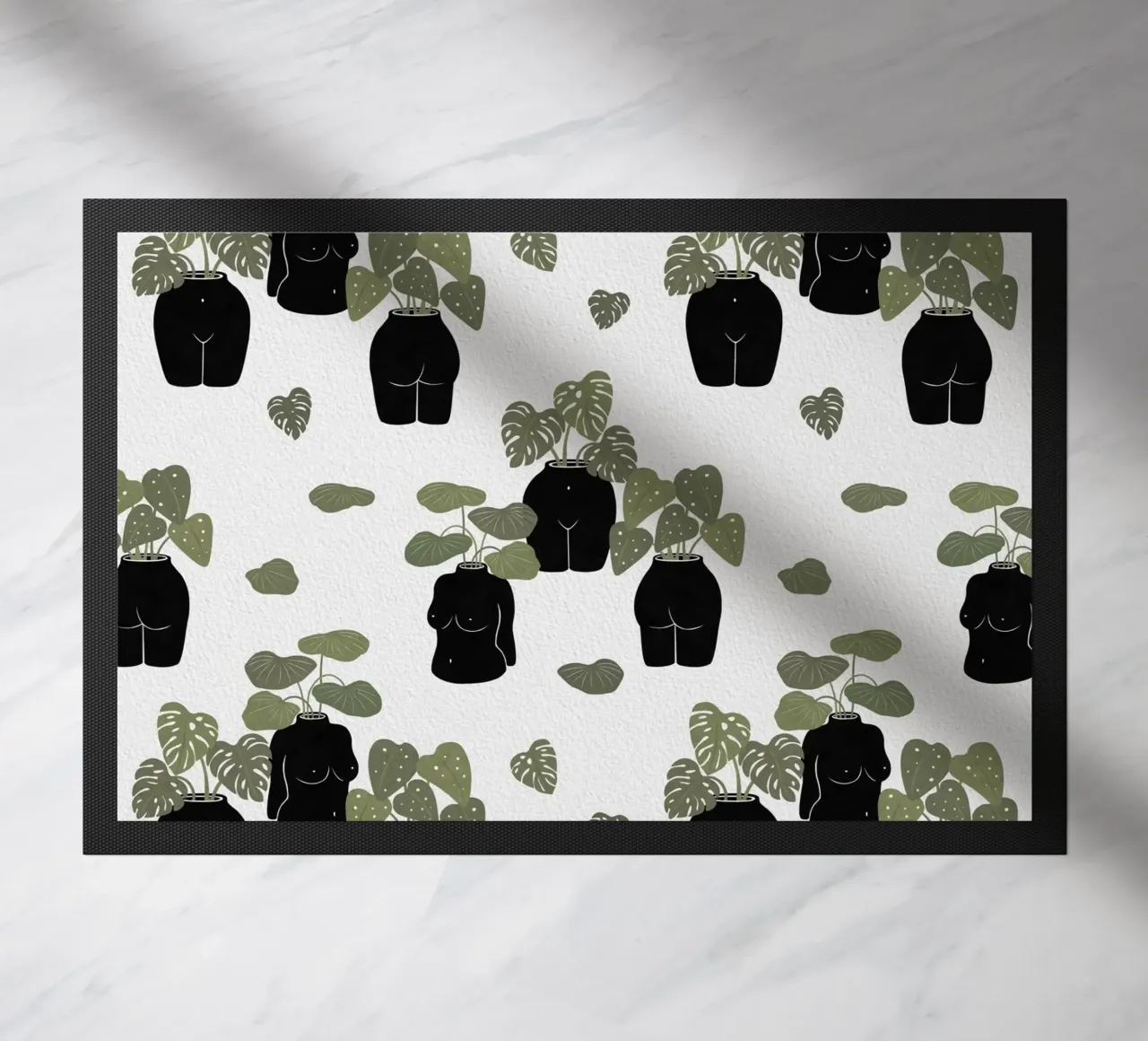 Lichaamseigen vaas deurmat van Orara Studio