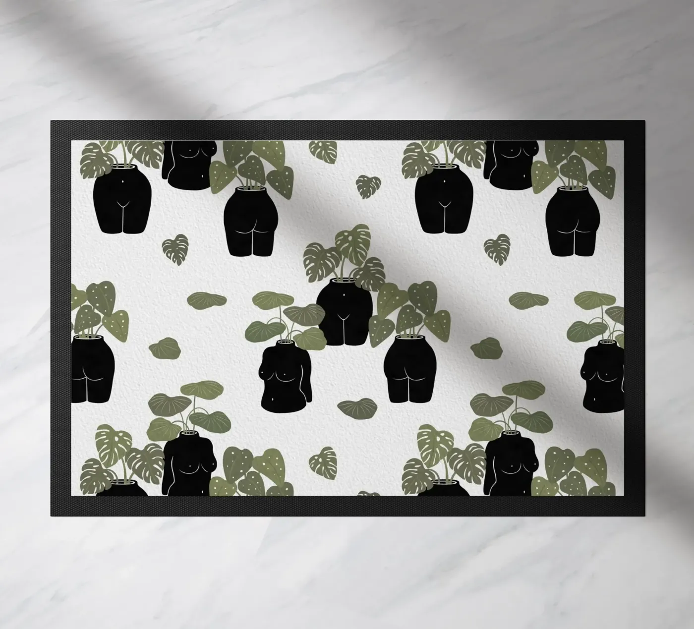 Lichaamseigen vaas deurmat van Orara Studio