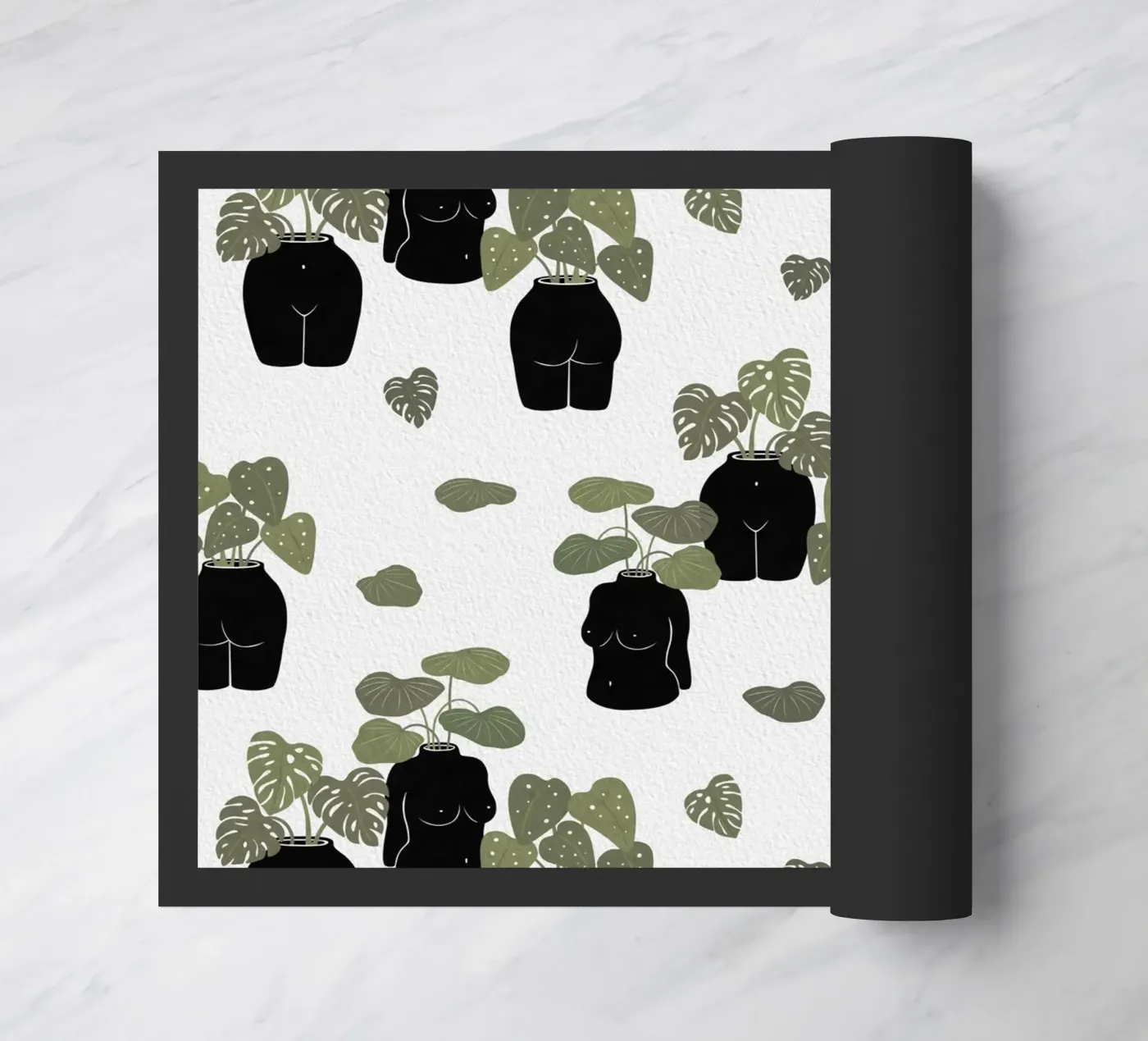 Lichaamseigen vaas deurmat van Orara Studio