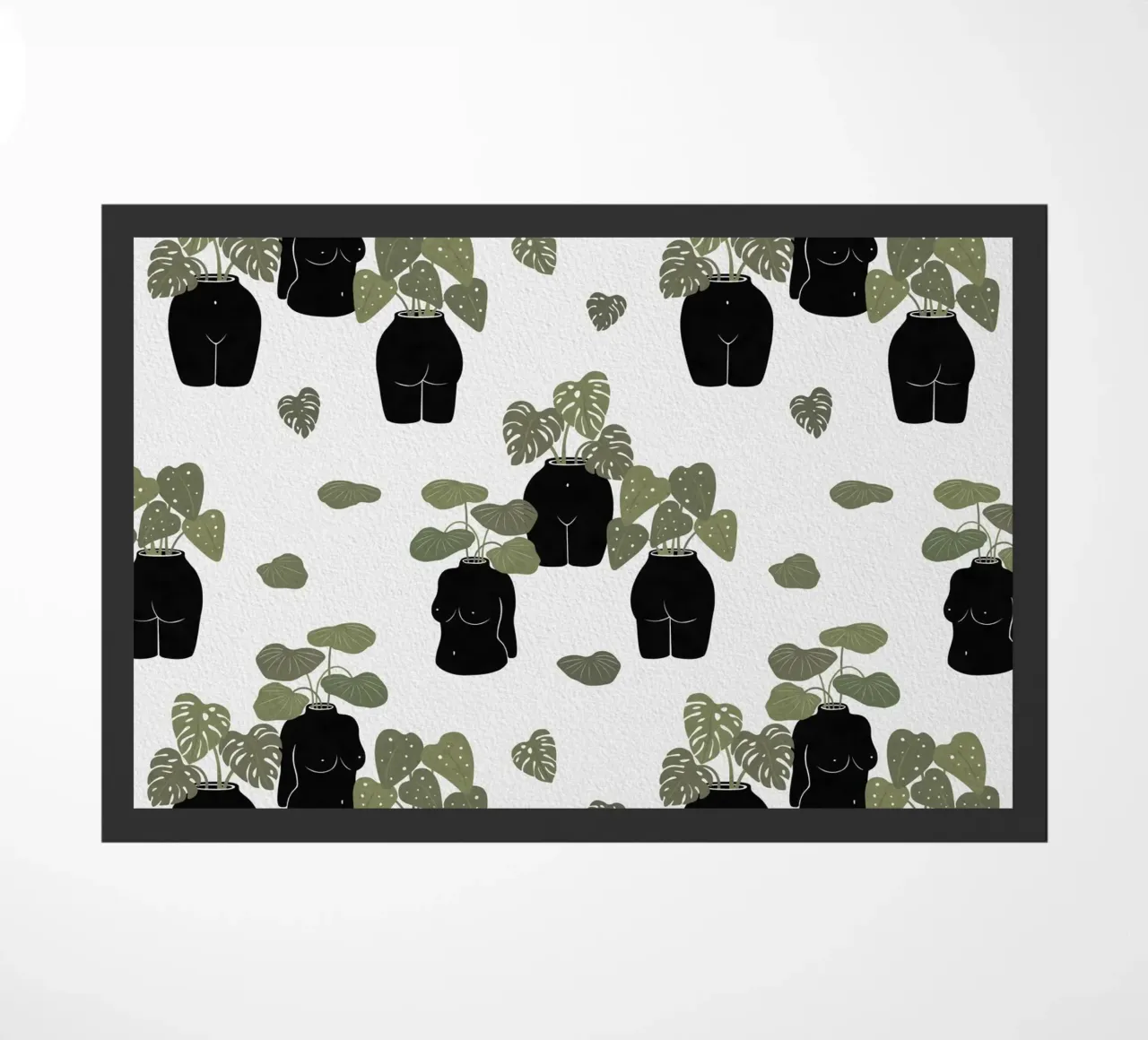 Lichaamseigen vaas deurmat van Orara Studio