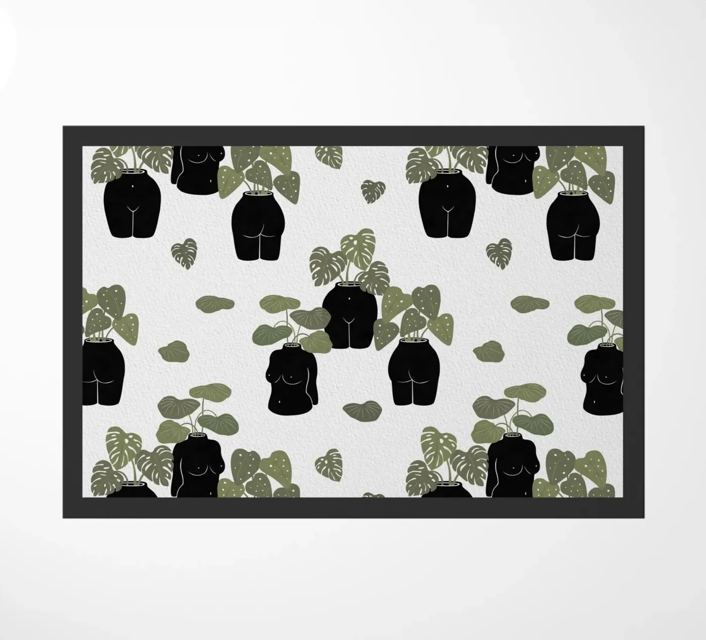 Lichaamseigen vaas deurmat van Orara Studio