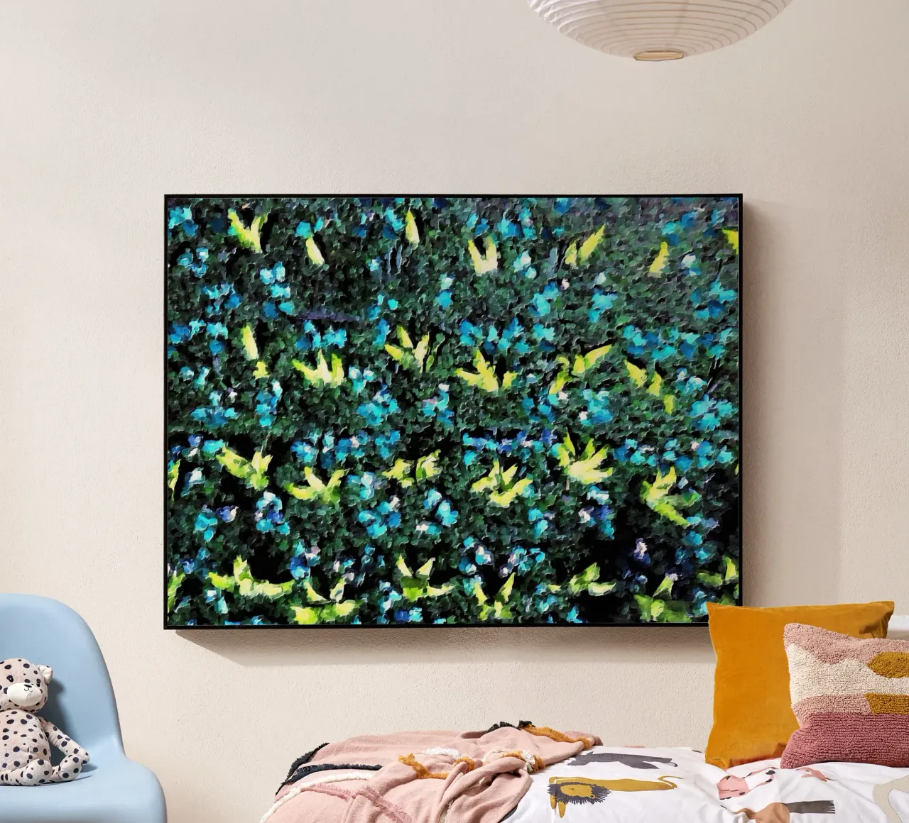 Blu, verde e giallo plexiglass da Piccola Serenata