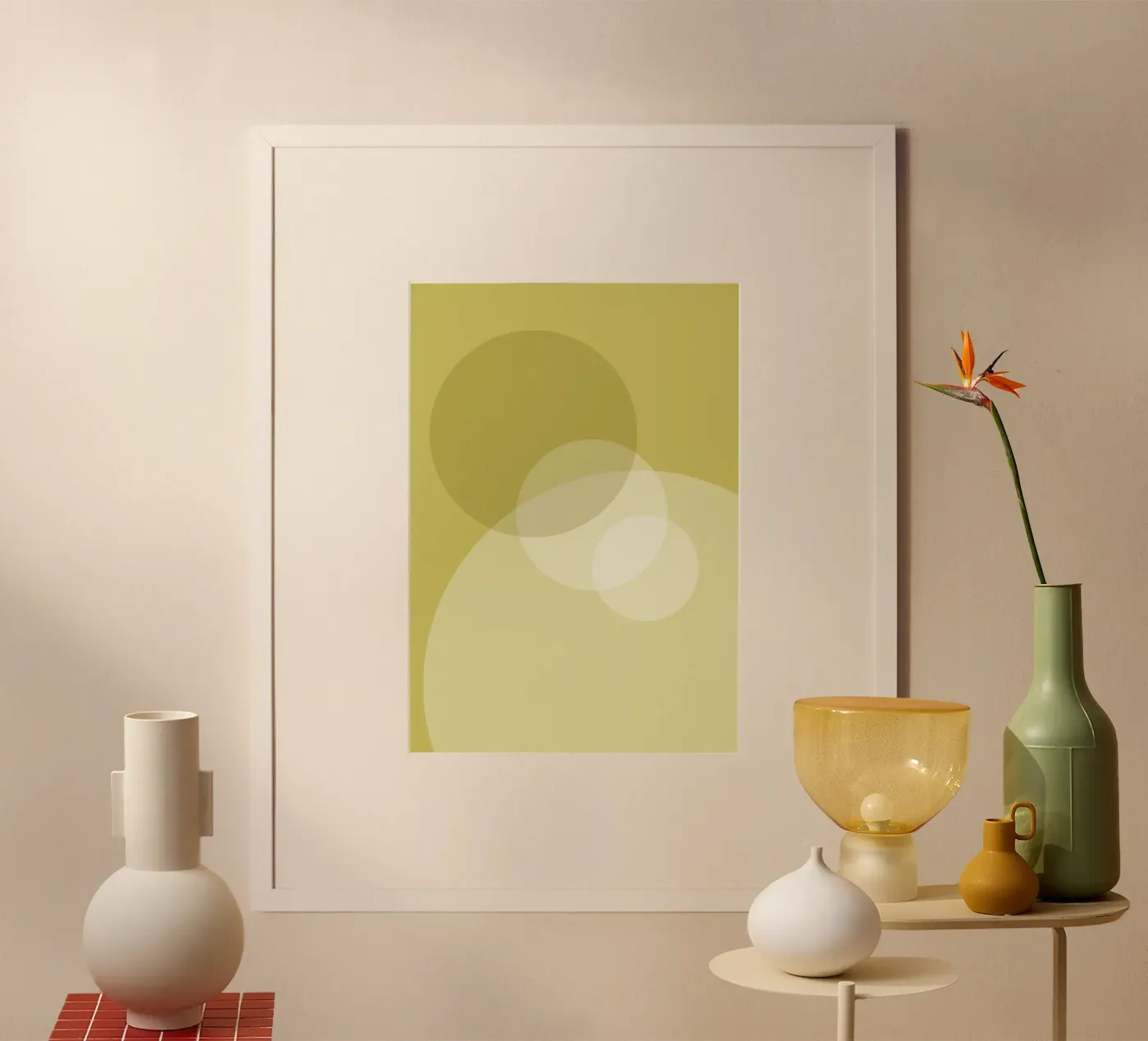 Circles poster by BOHOvisual