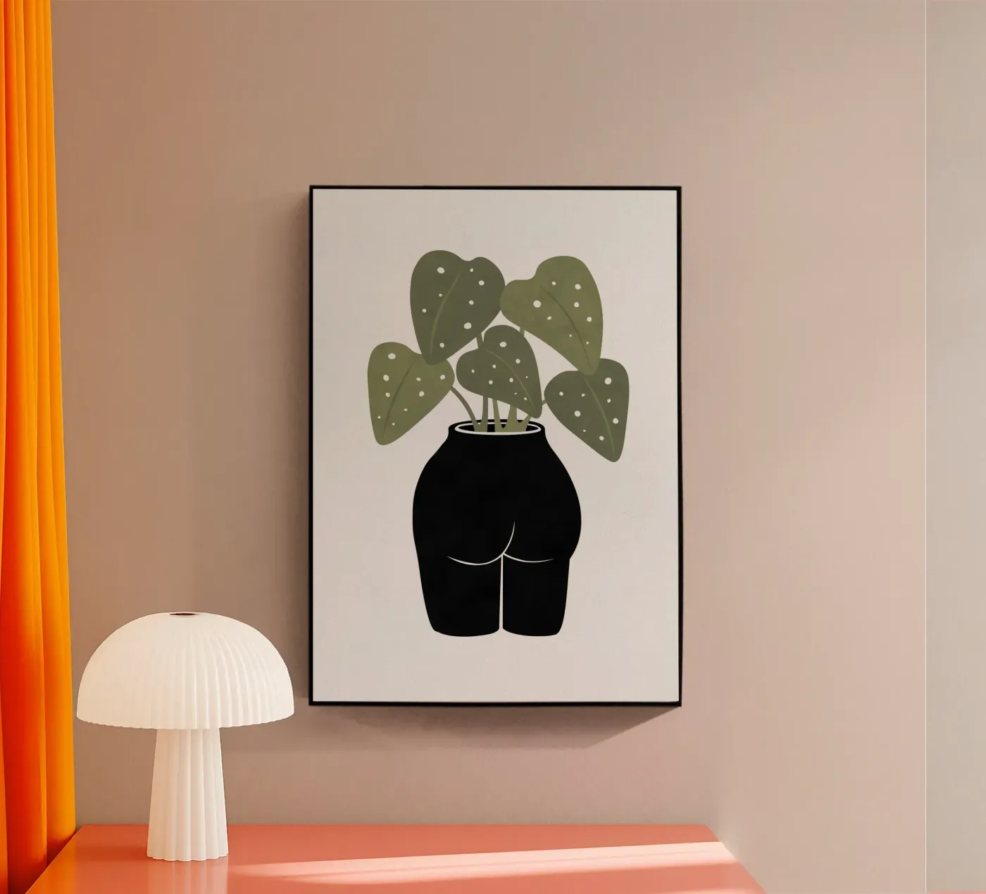 Vaso Butt-anical plexiglass da Orara Studio