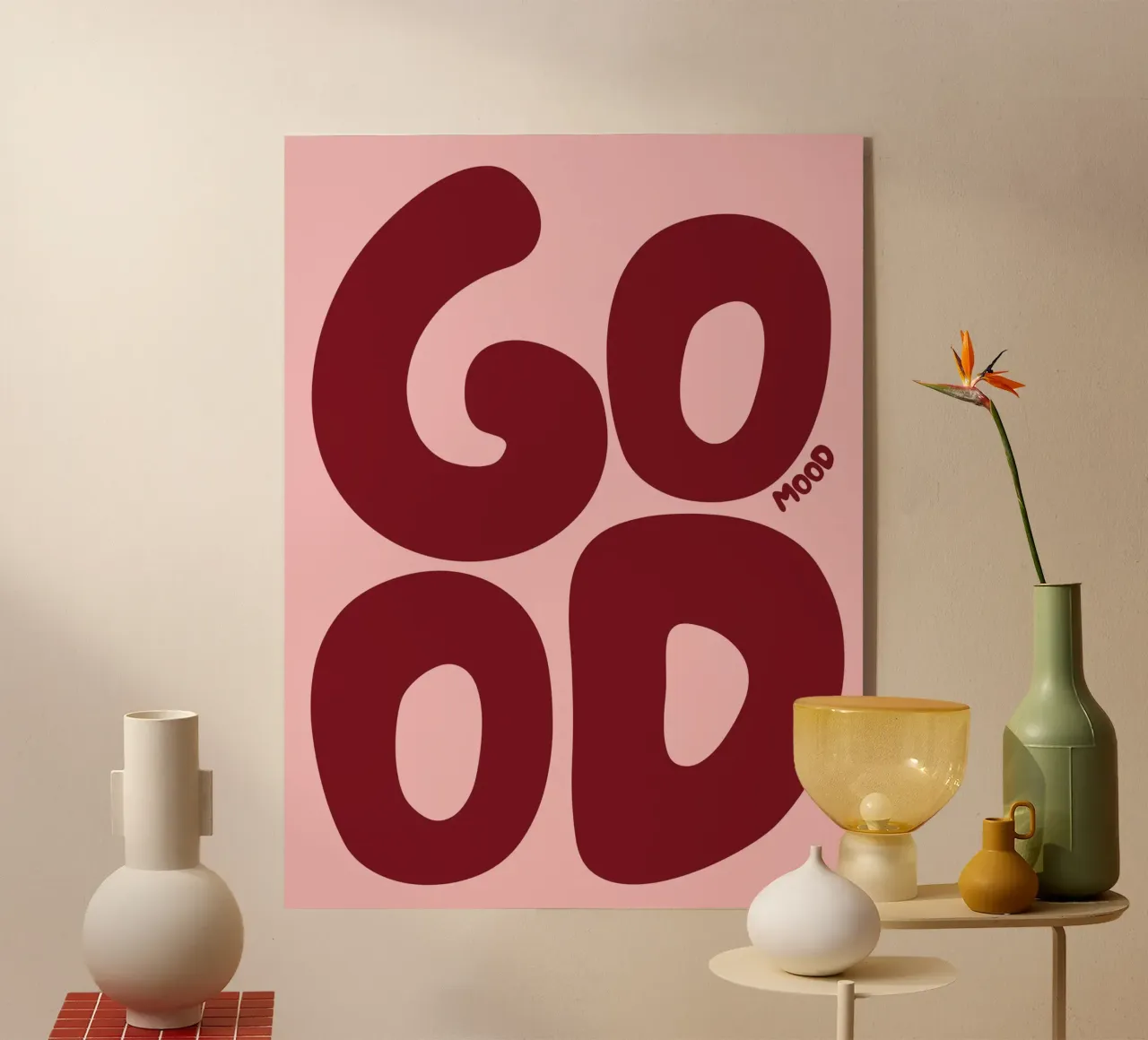 Good mood Statement acryl van HummelBär