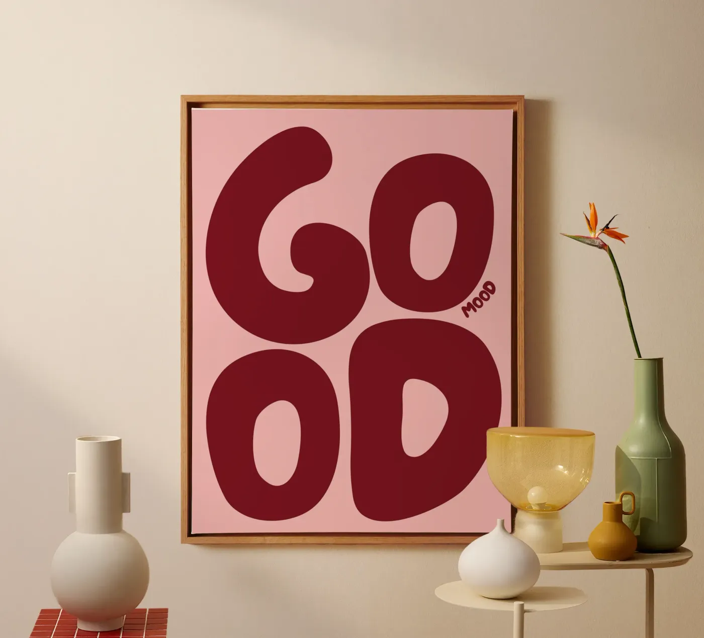 Good mood Statement canvas by HummelBär