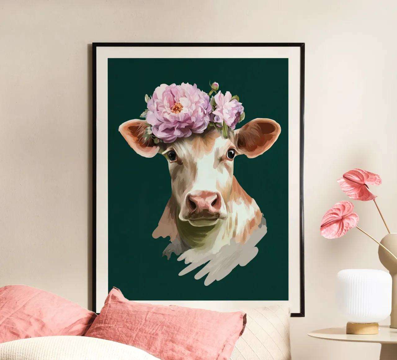 With Grace poster by Chic Creatures