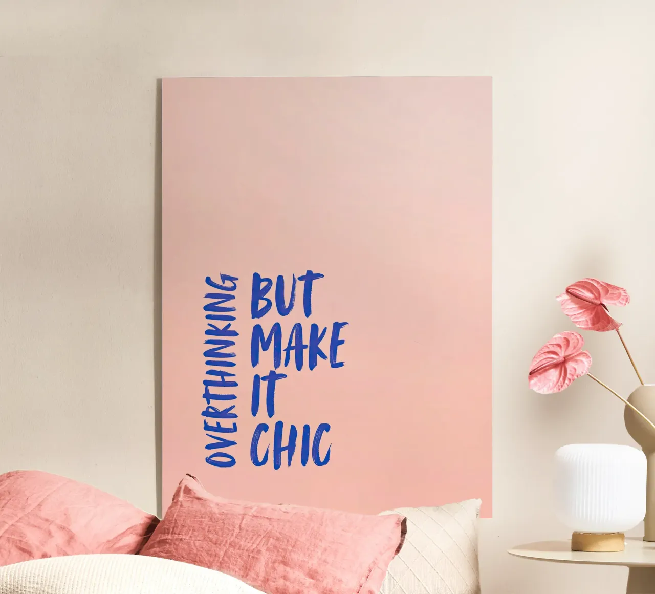 Overthinking, But Make It Chic plexiglass da Between Lines