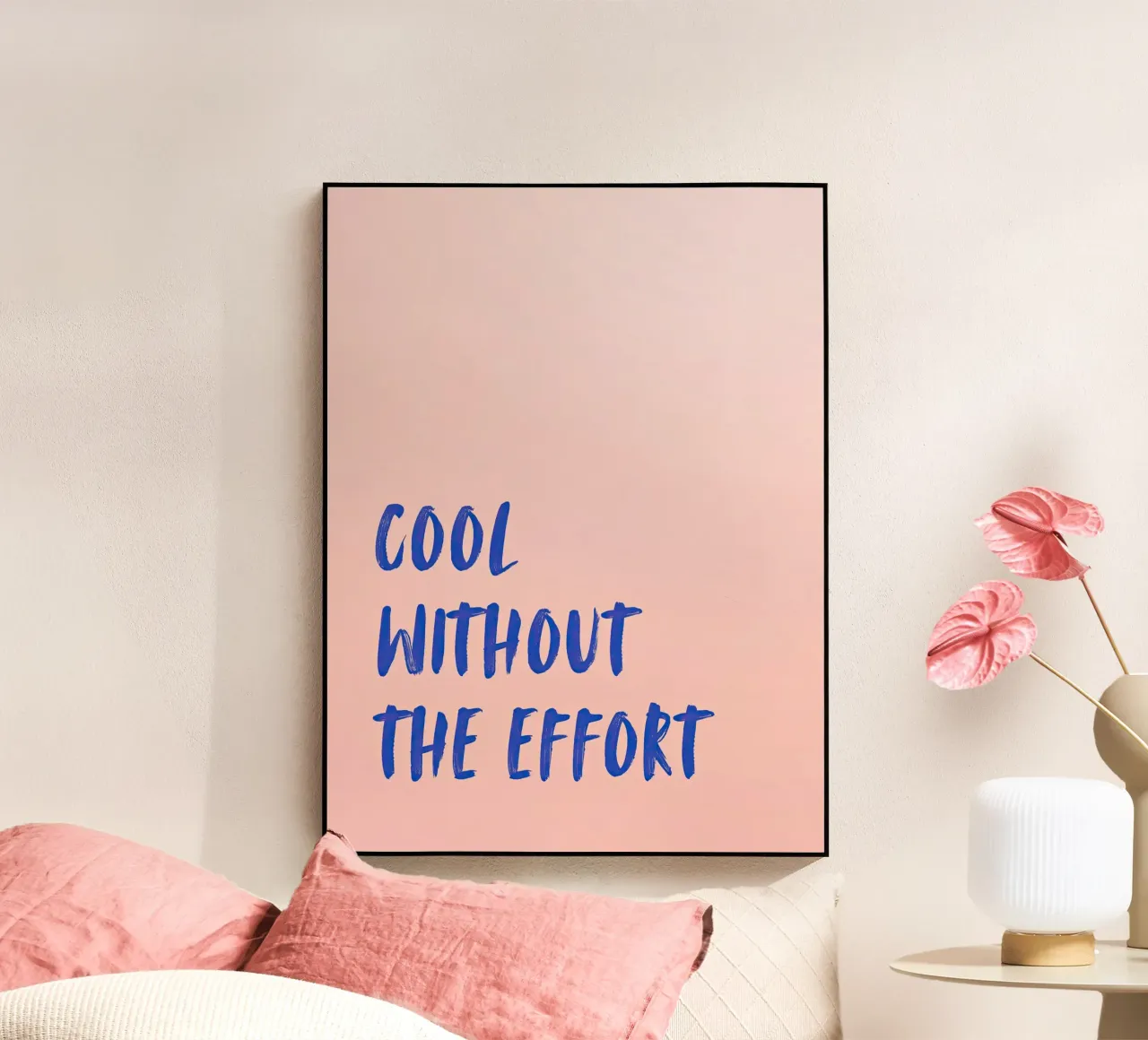 Cool Without the Effort plexiglass da Between Lines