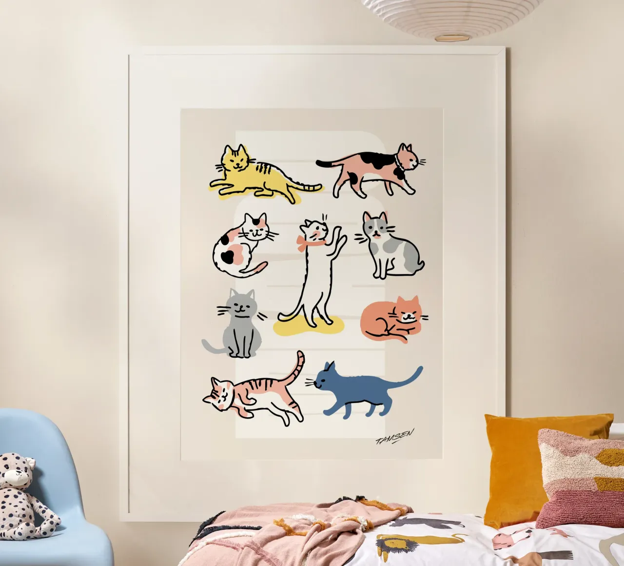 Chaaaalut ! poster da Tamsen Design