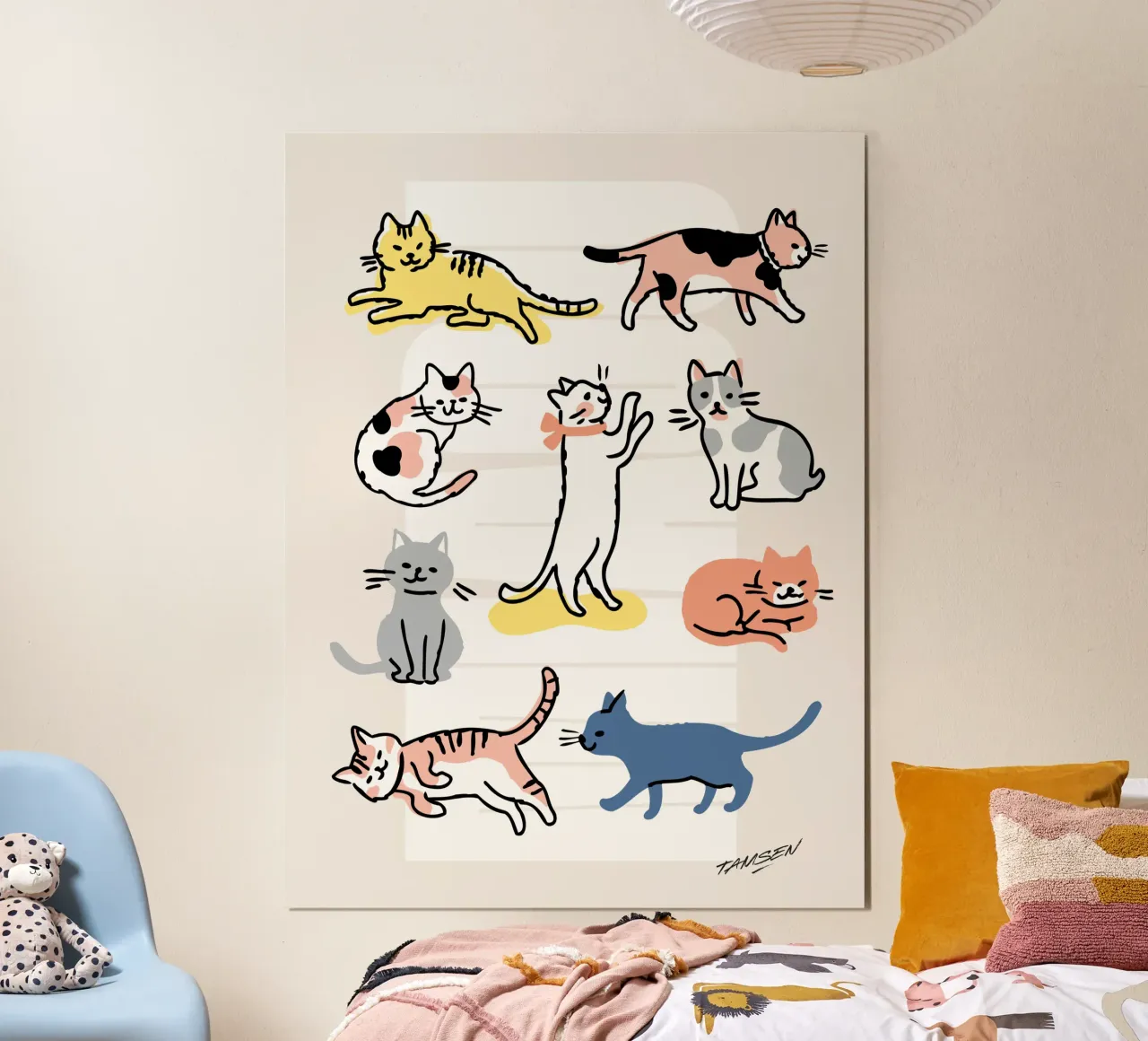 Chaaaalut ! poster da Tamsen Design