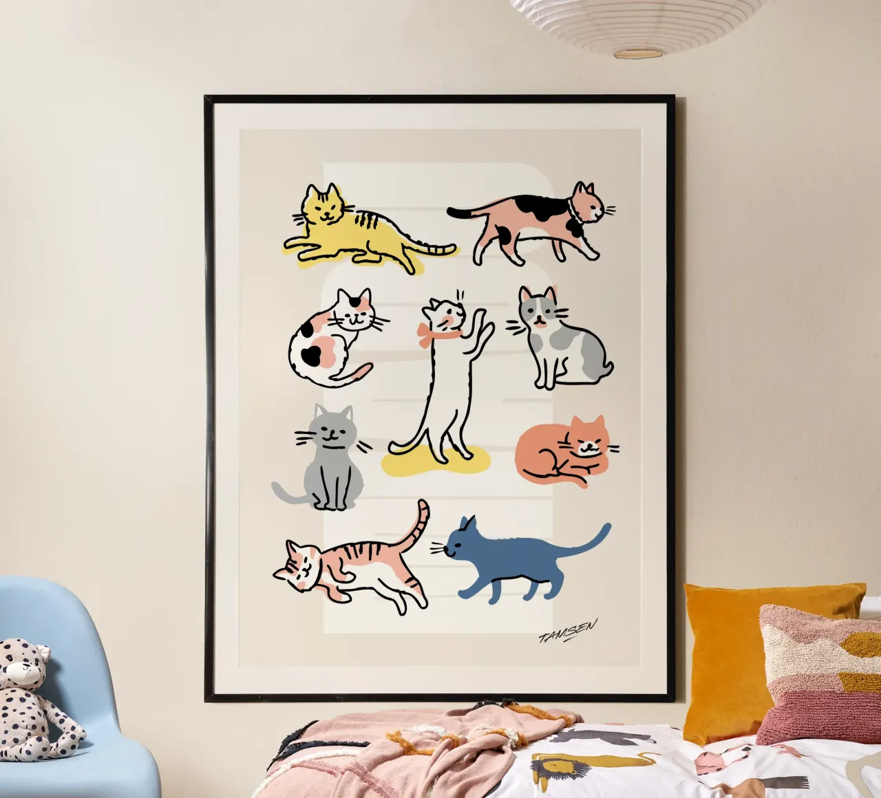 Chaaaalut ! poster da Tamsen Design