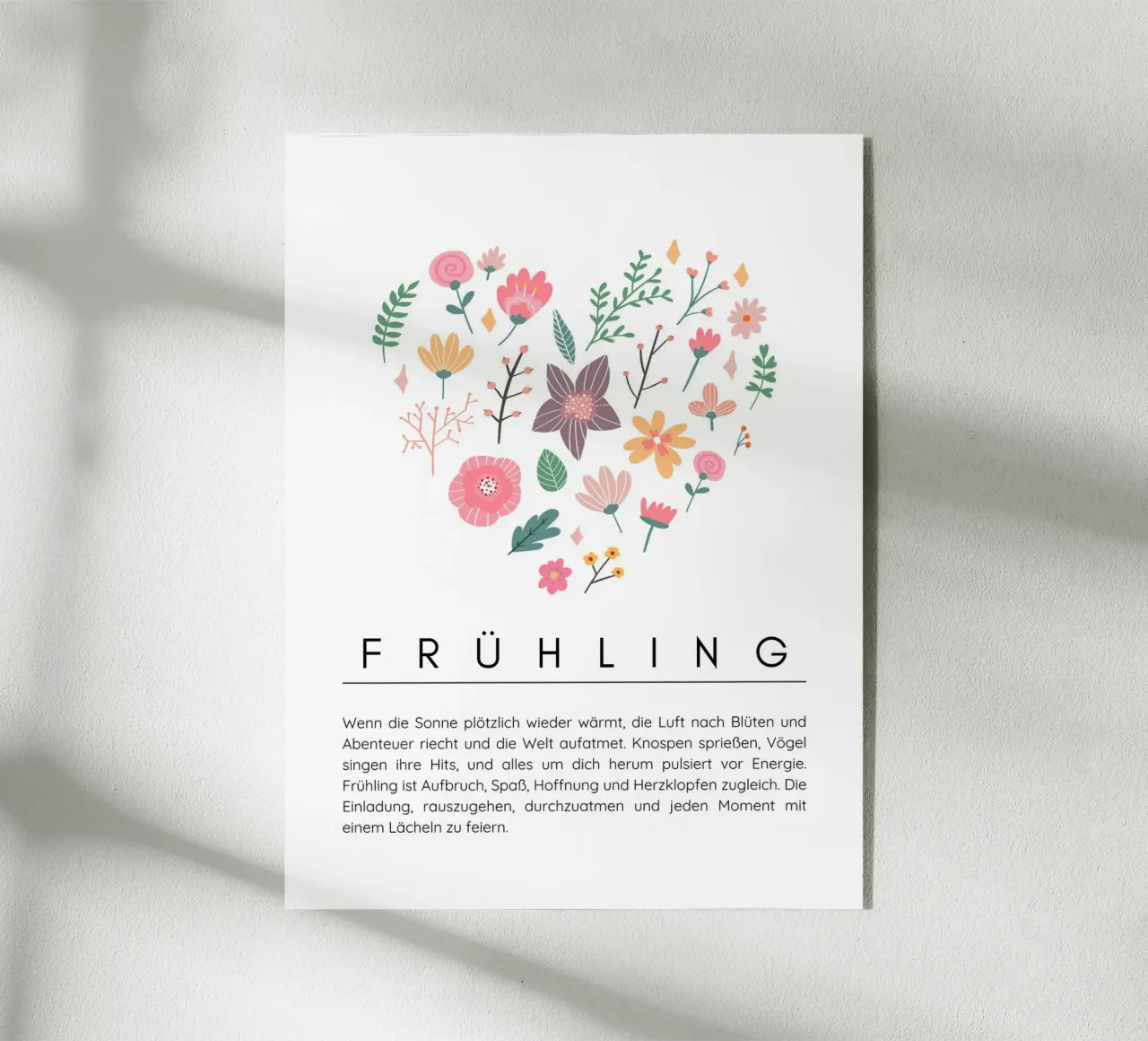 Frühling acrylic glass by DigiWunderwerk