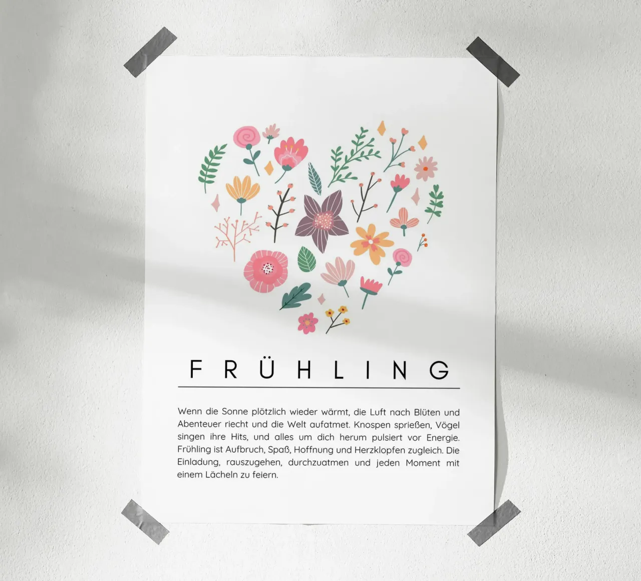 Frühling poster da DigiWunderwerk