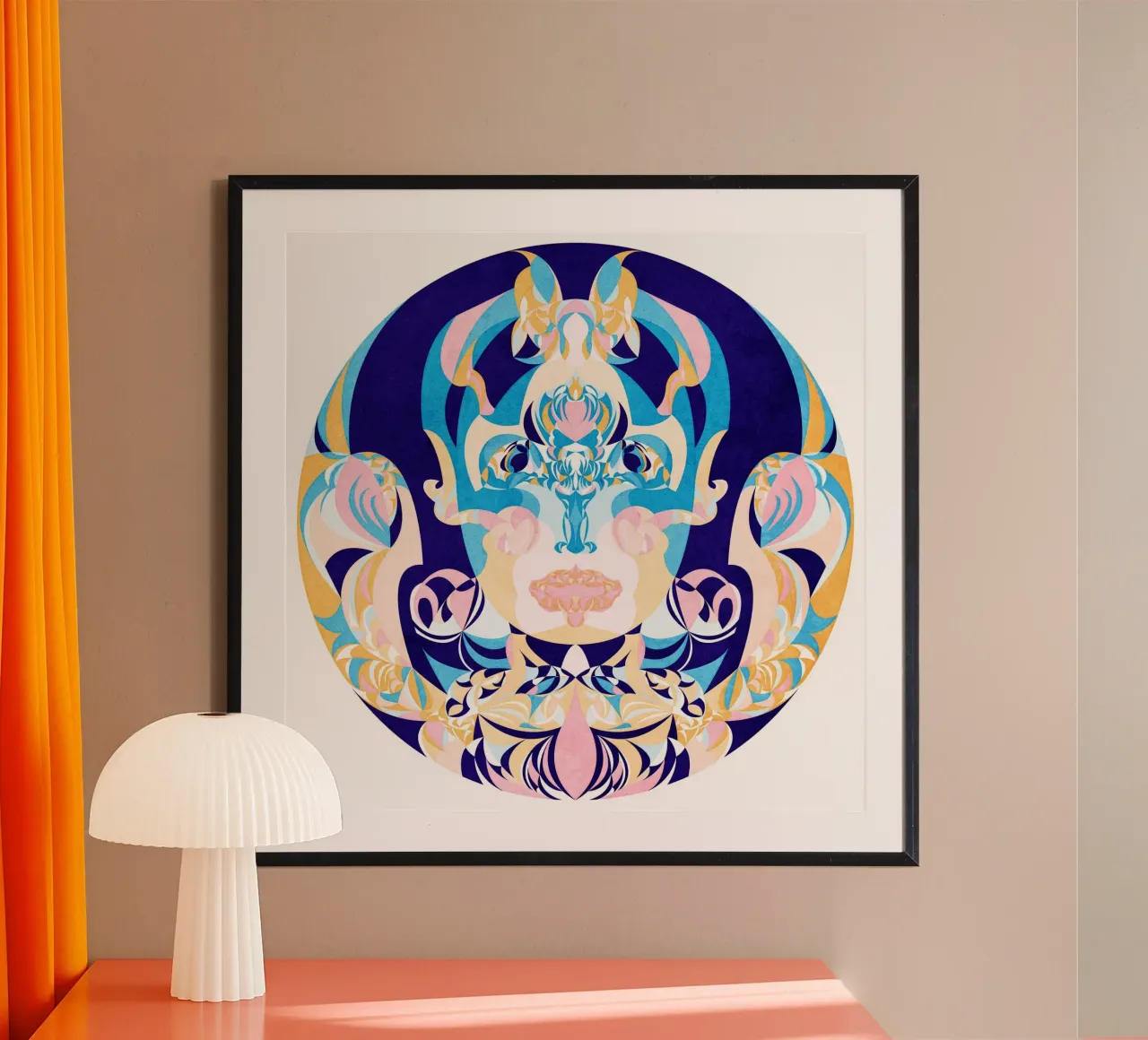 Inspired poster by Poetry Geometry