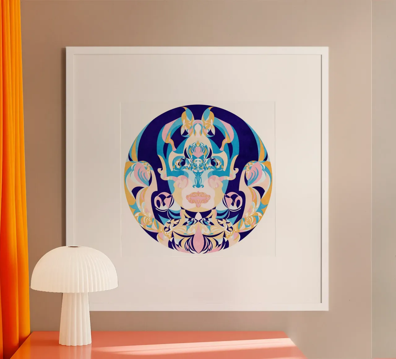 Inspired poster by Poetry Geometry