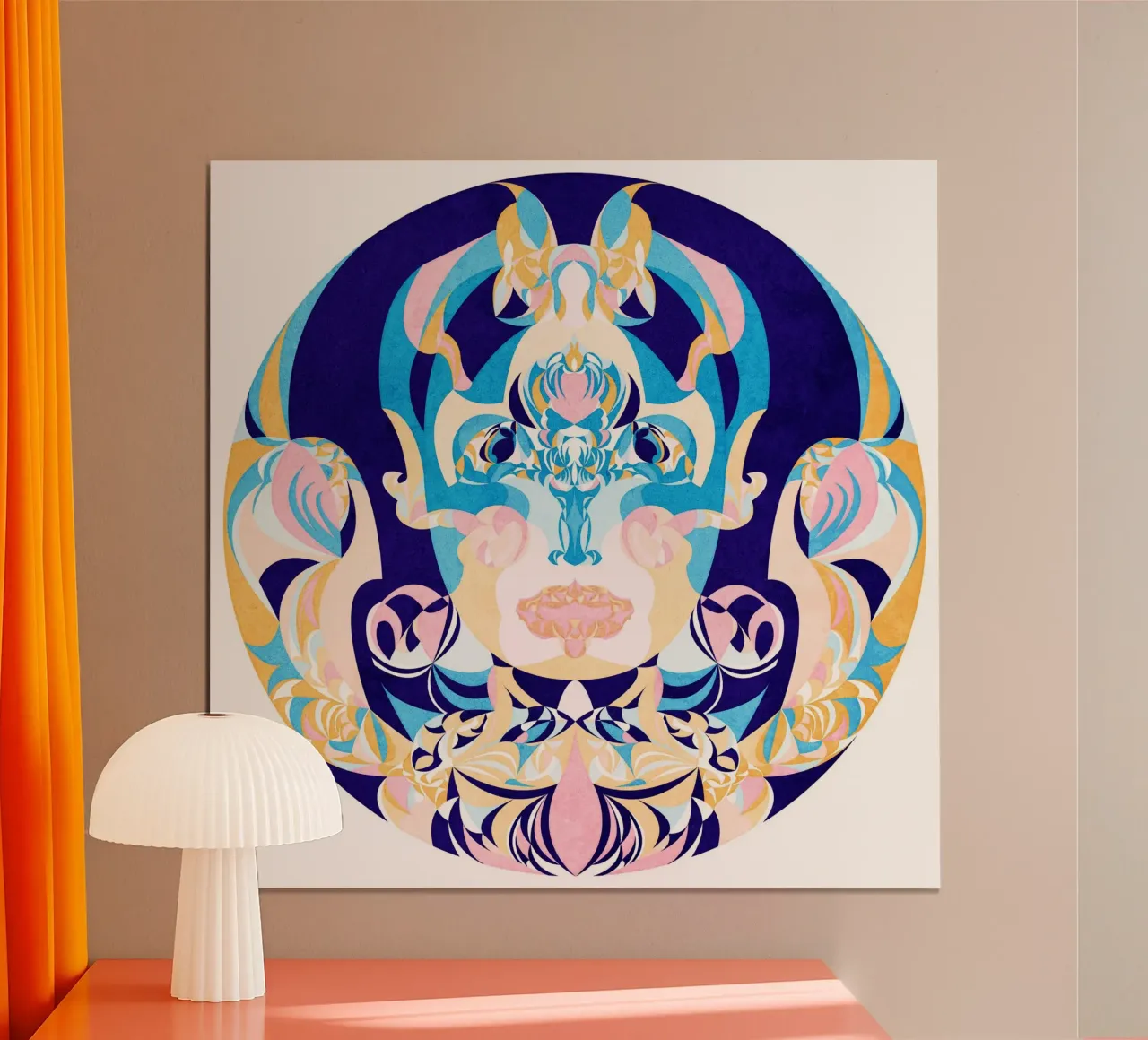 Inspired poster by Poetry Geometry