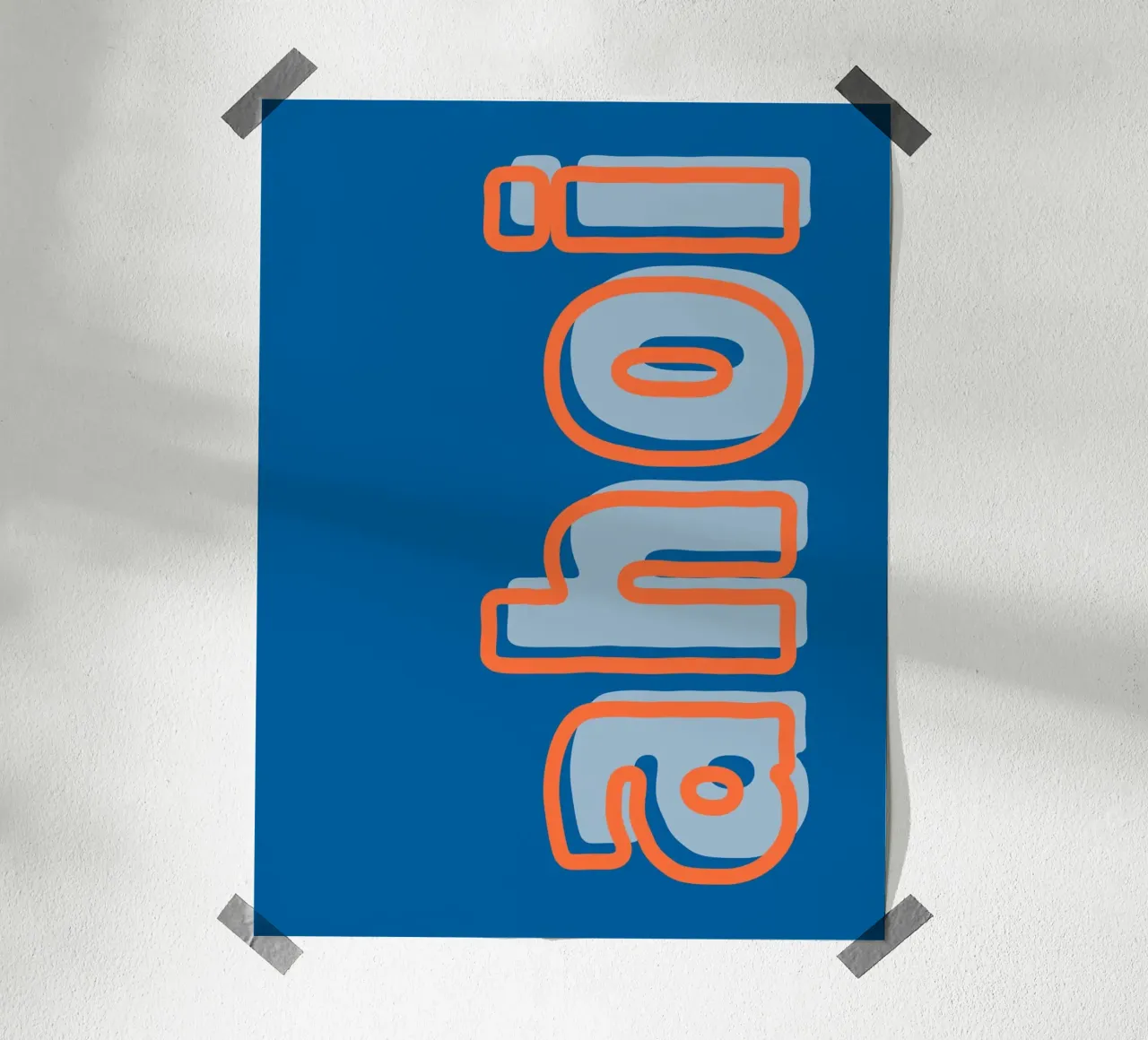 Ahoi poster da DigiWunderwerk