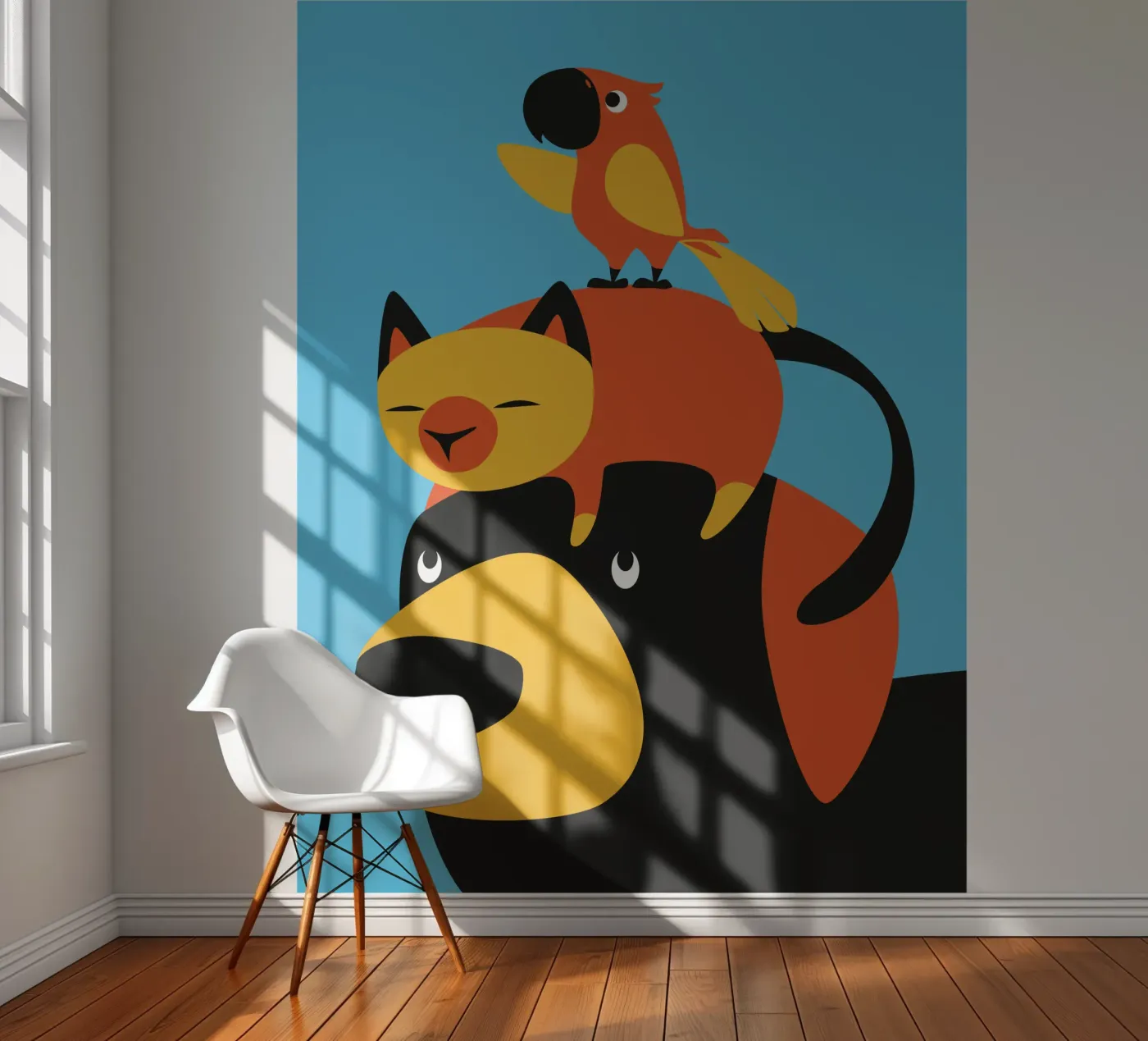 Ensemble fotobehang van Tamsen Design