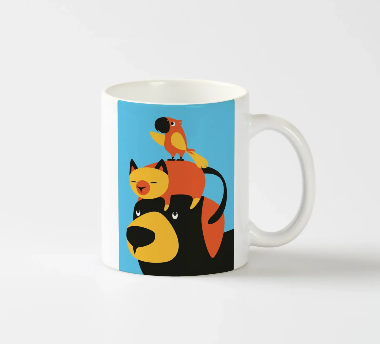 Ensemble ceramic mug by Tamsen Design