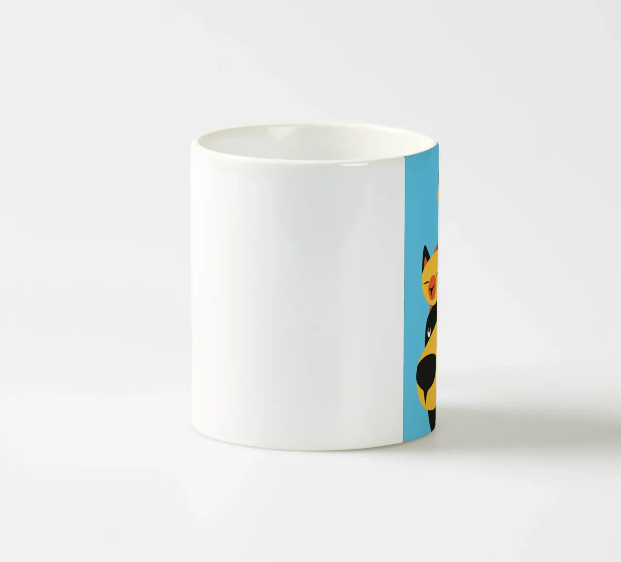 Ensemble ceramic mug by Tamsen Design