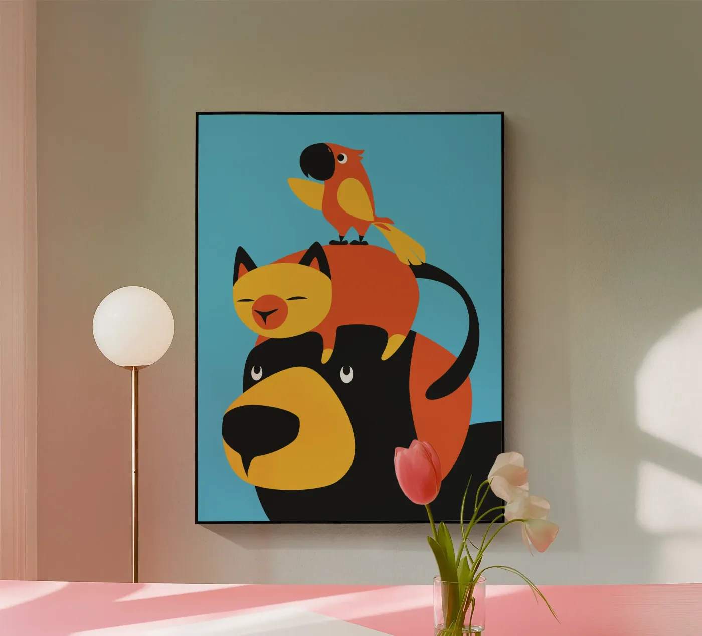 Ensemble acryl van Tamsen Design