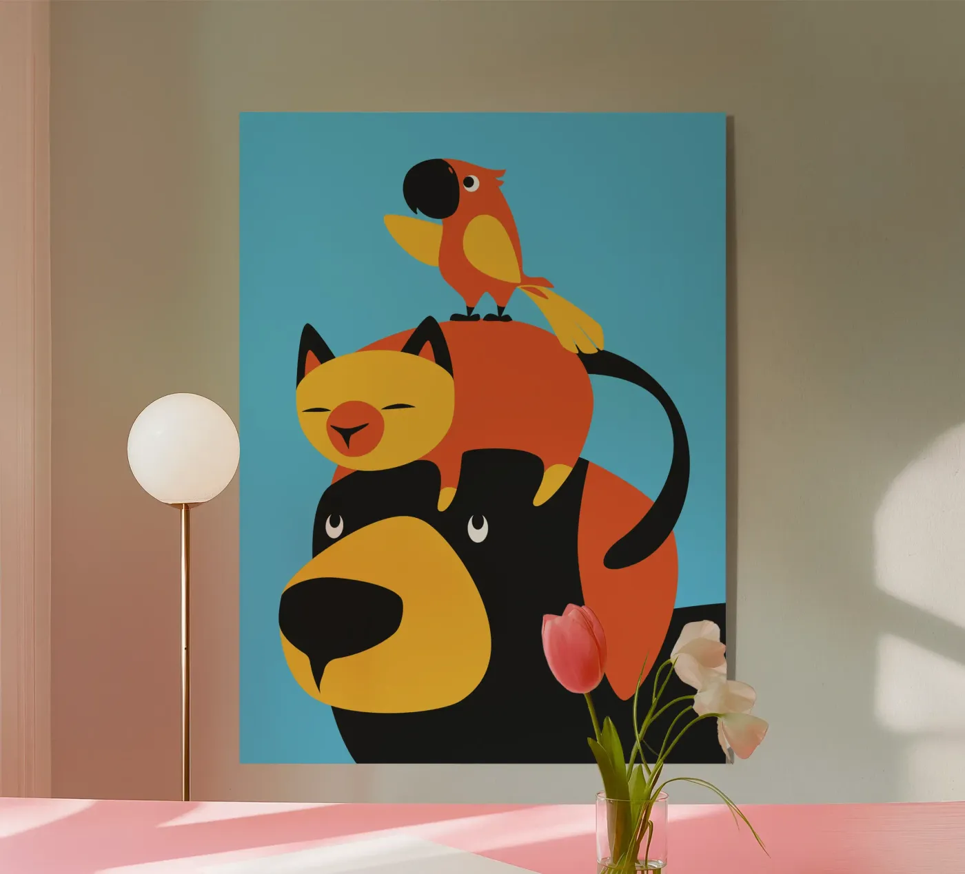 Ensemble acryl van Tamsen Design