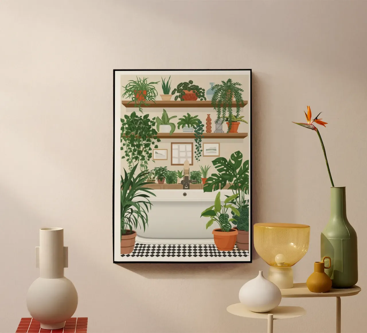 Douceur végétale plexiglass da Idées & Création