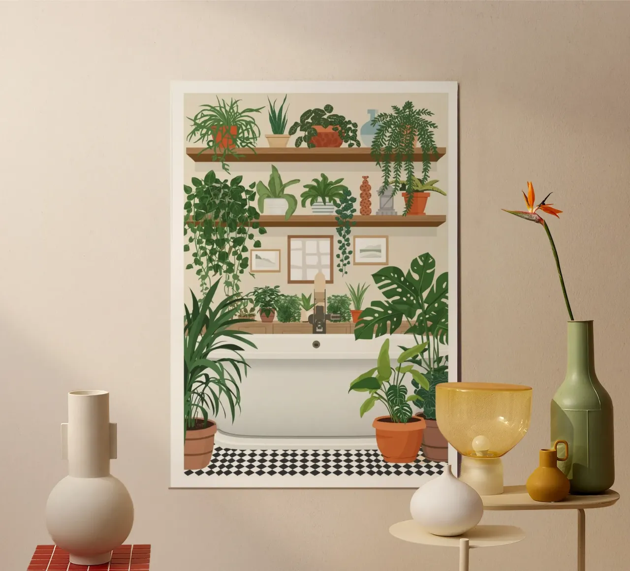 Douceur végétale poster da Idées & Création