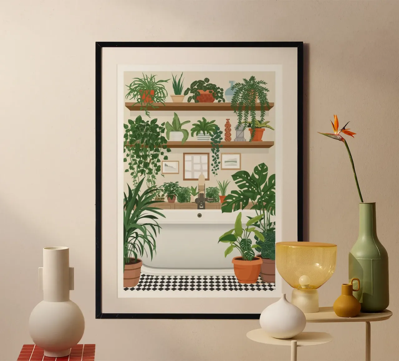 Douceur végétale poster da Idées & Création