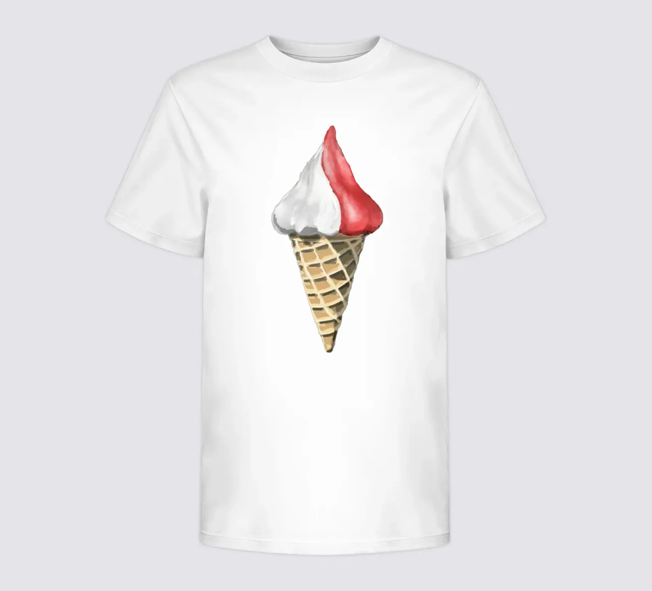 Softeis Kinder T-Shirt von Face & Content