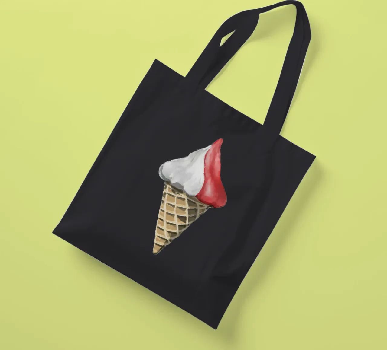 Softeis Jutebeutel von Face & Content