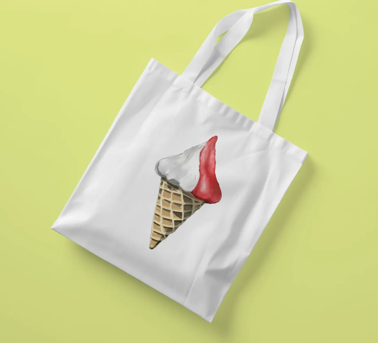 Softeis Jutebeutel von Face & Content