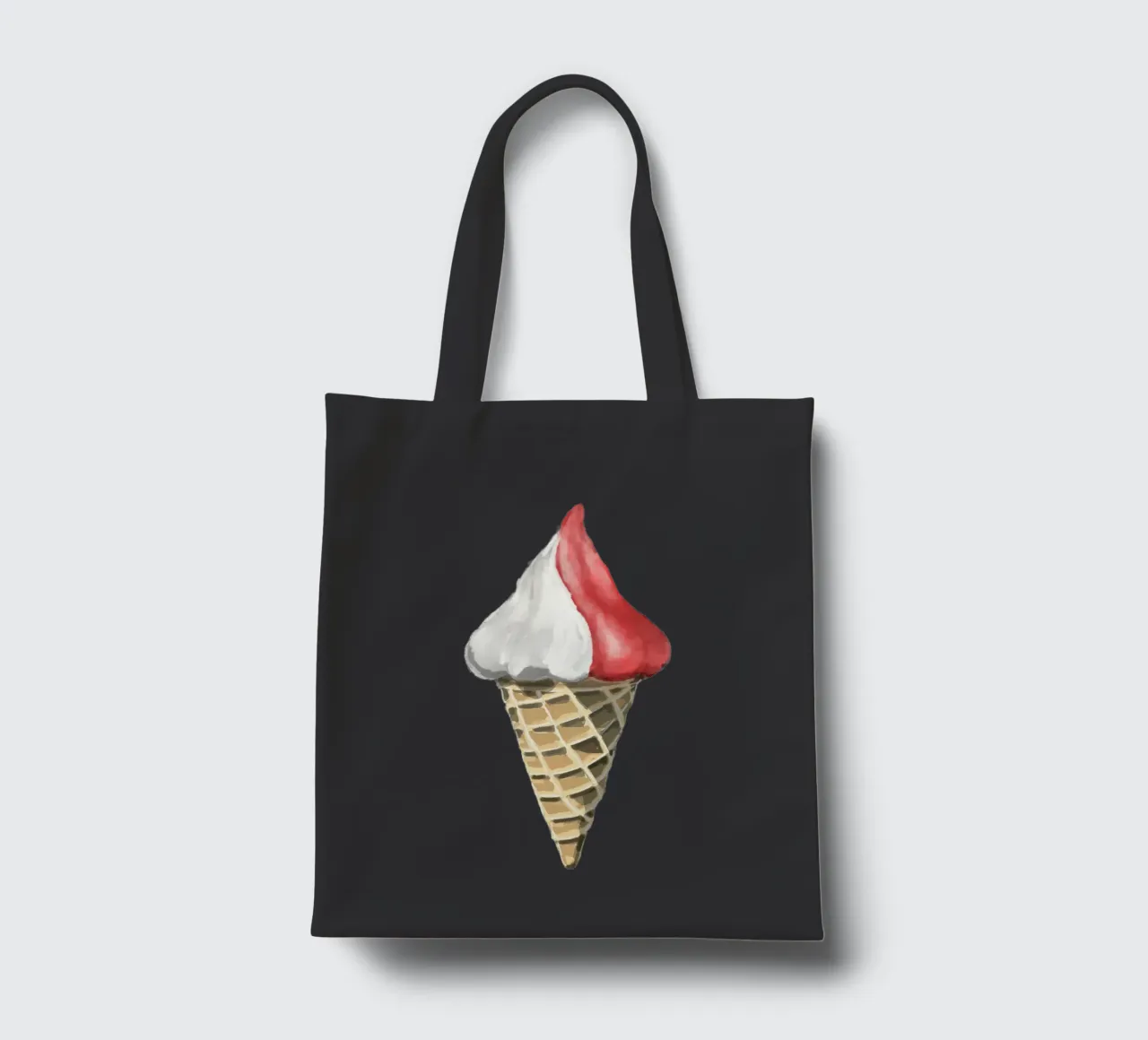 Softeis Jutebeutel von Face & Content