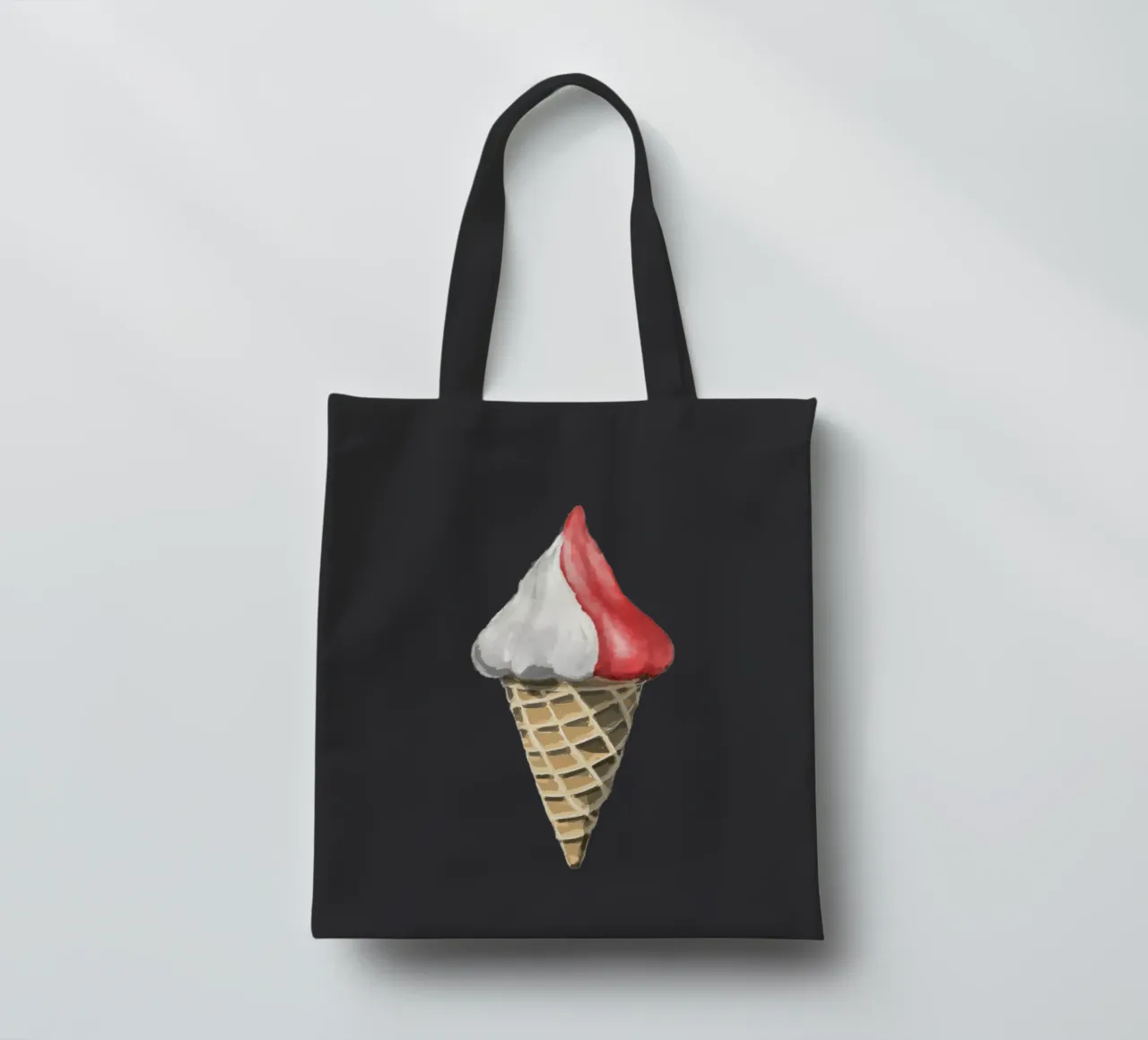 Softeis Jutebeutel von Face & Content