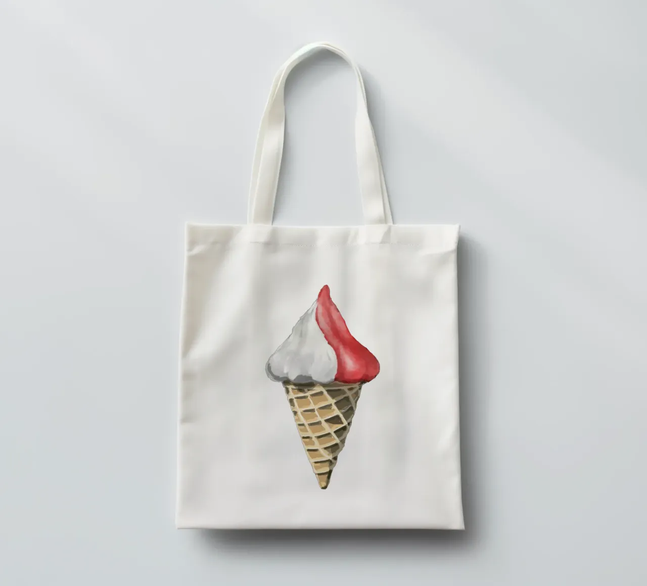 Softeis Jutebeutel von Face & Content