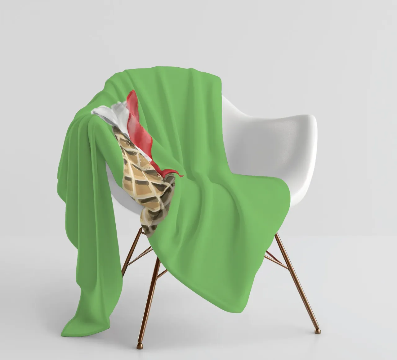 Softeis Fleecedecke von Face & Content