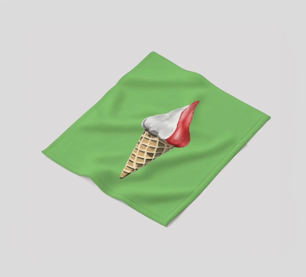 Softeis Fleecedecke von Face & Content