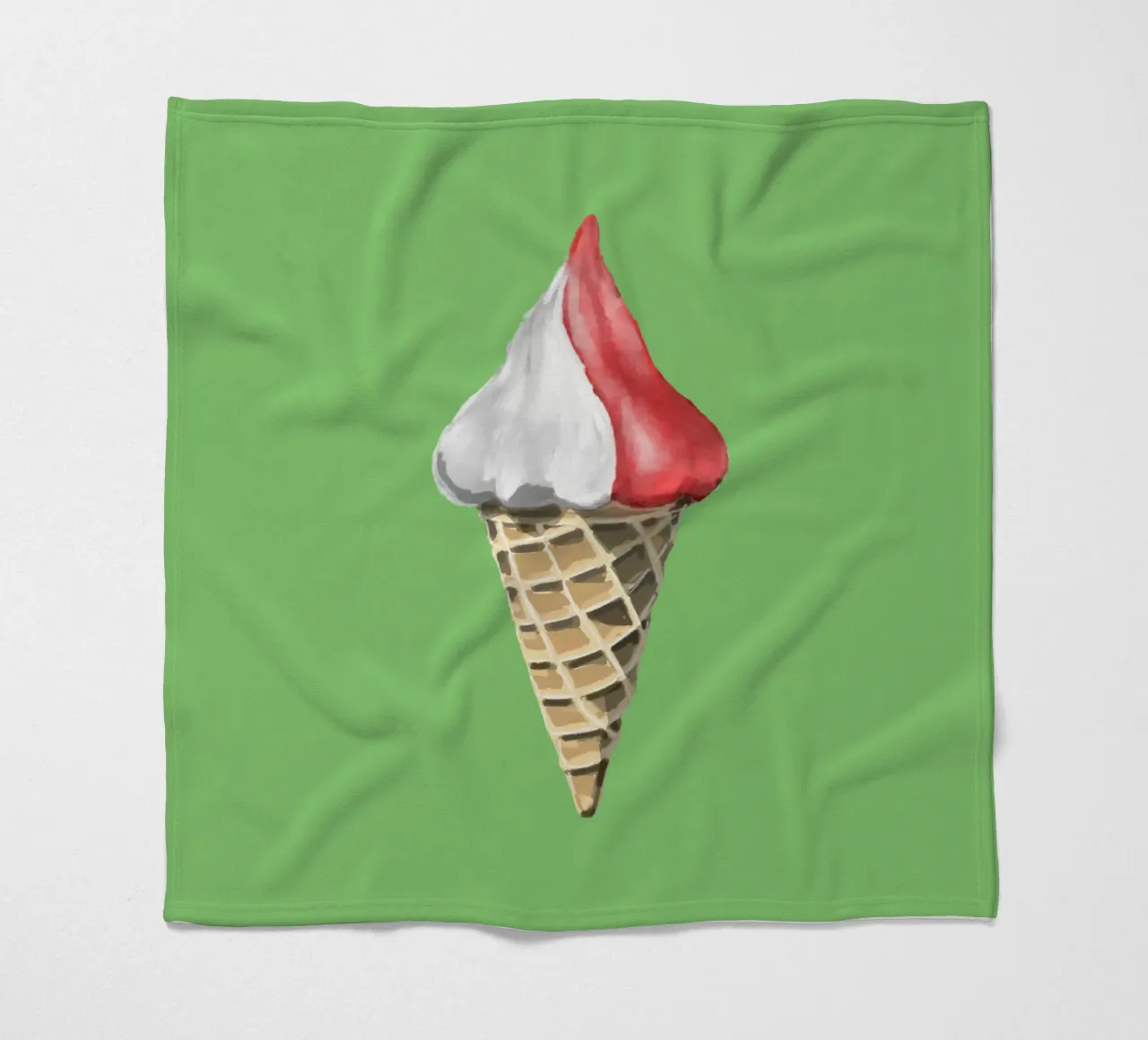 Softeis Fleecedecke von Face & Content